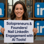 Solopreneurs: Nail LinkedIn Engagement with AI Tools