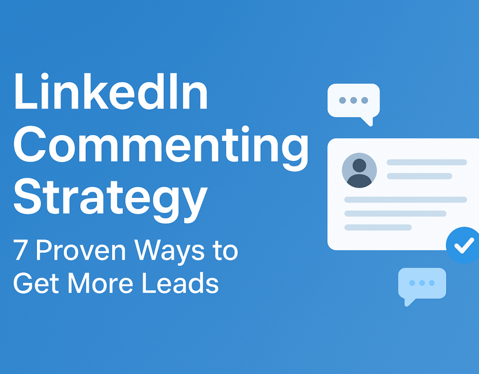 LinkedIn commenting strategy
