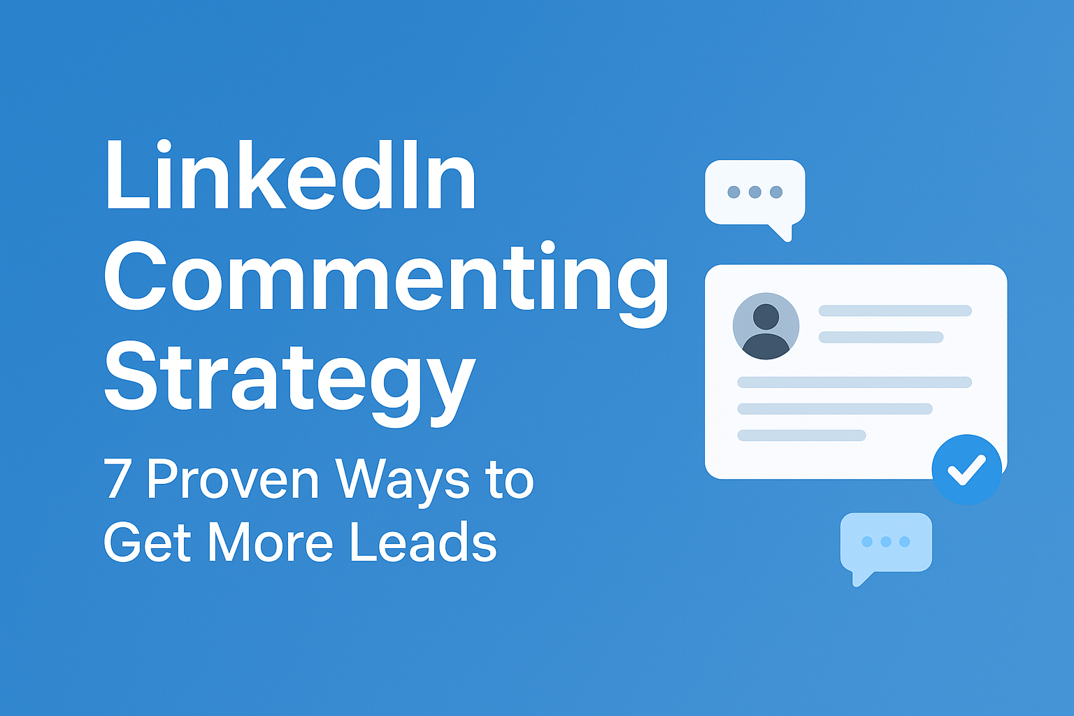 LinkedIn commenting strategy